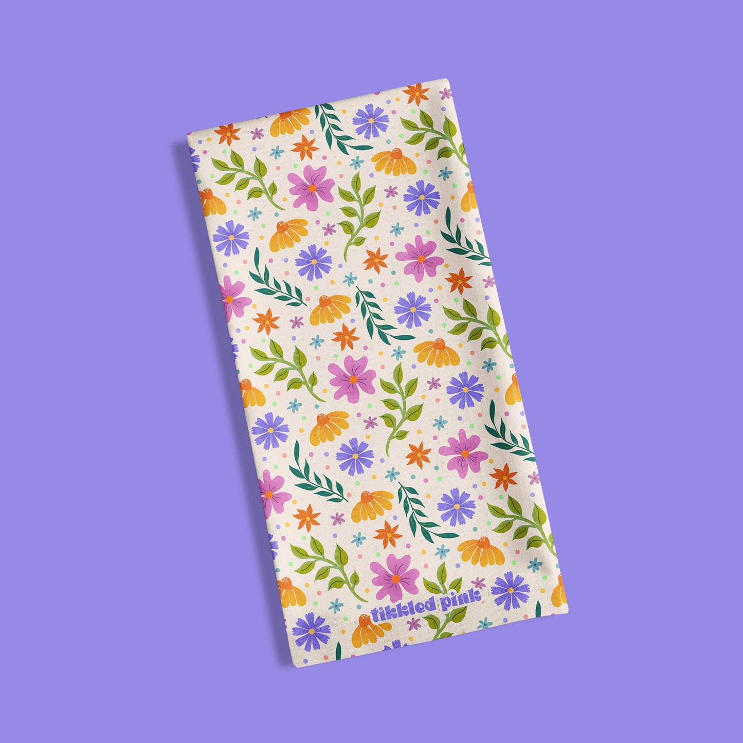 Ditsy Floral Tea Towel | Flowers Kitchen Towel
