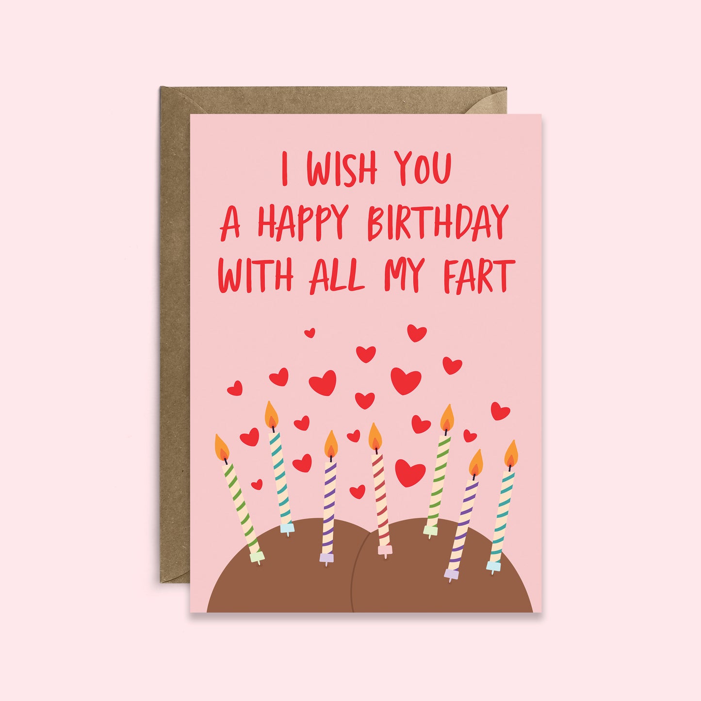 Birthday Farts | Funny Birthday Card | Cheeky Birthday Card