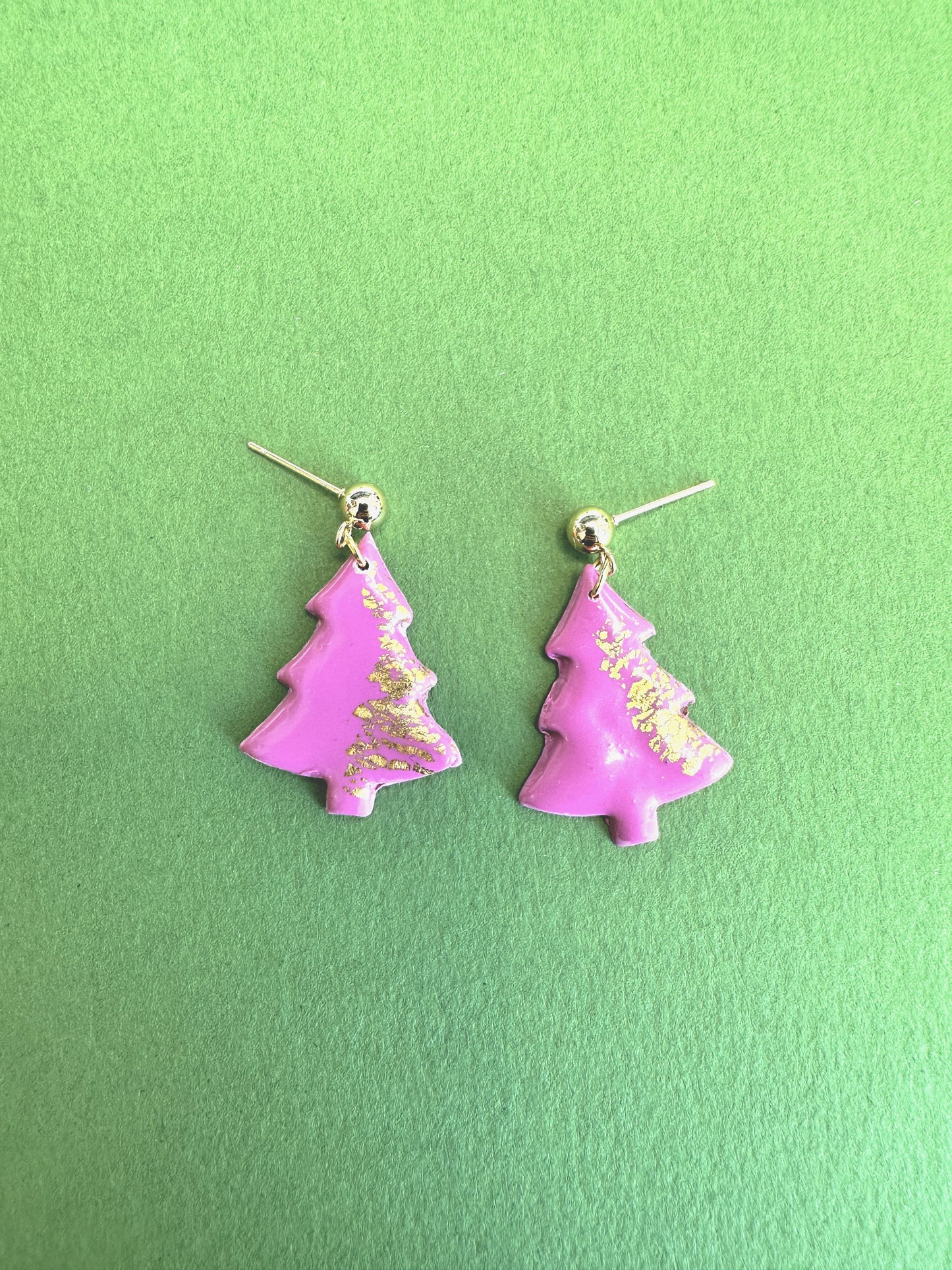 Christmas Tree Earrings