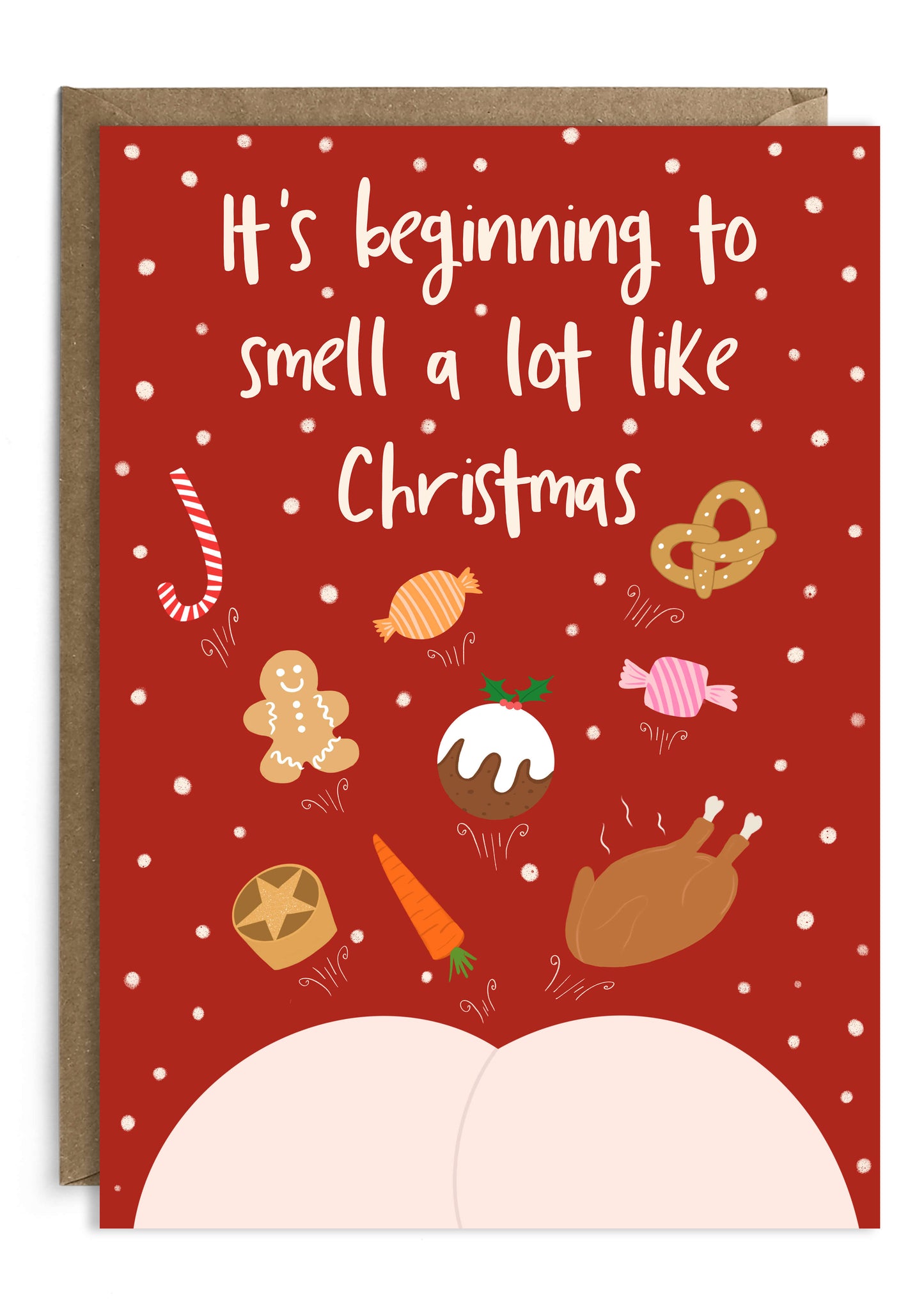 Christmas Farts Funny Christmas Card | Holiday | Seasonal