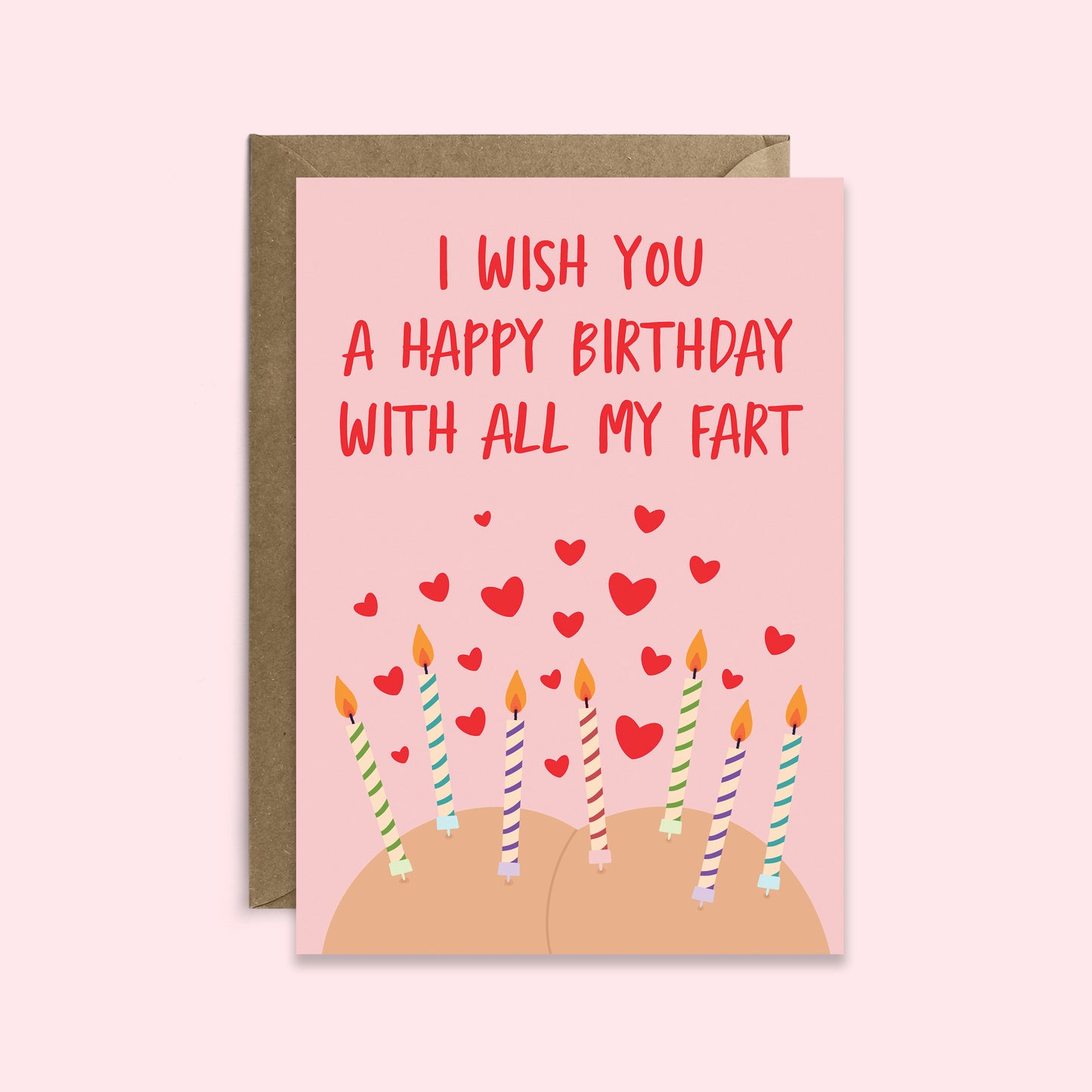 Birthday Farts | Funny Birthday Card | Cheeky Birthday Card