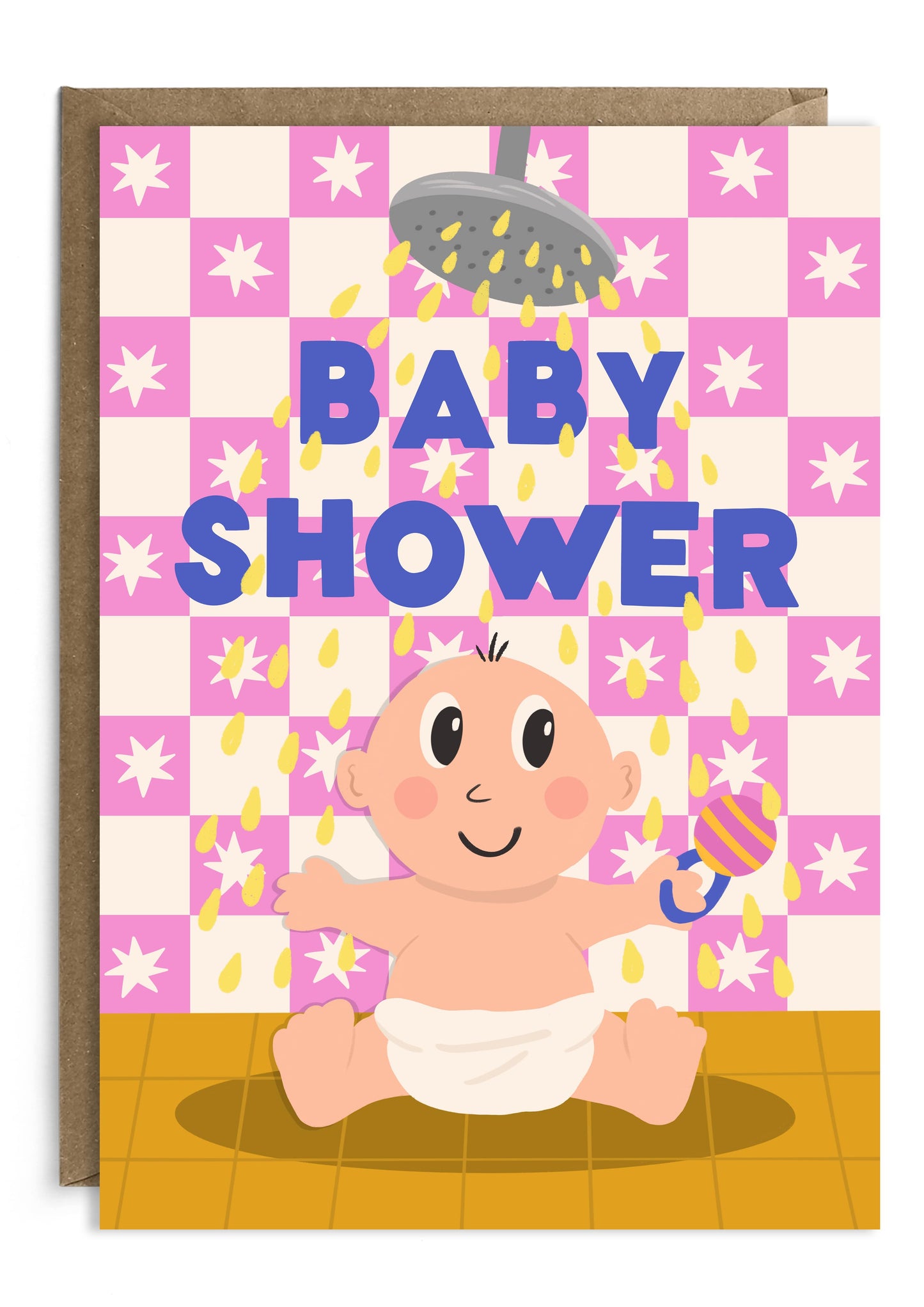 Funny Baby Shower Card | Gender-Neutral New Baby Card