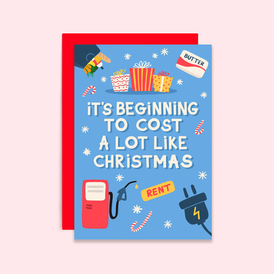 Cost Like Christmas Card | Funny Christmas Card | Holiday