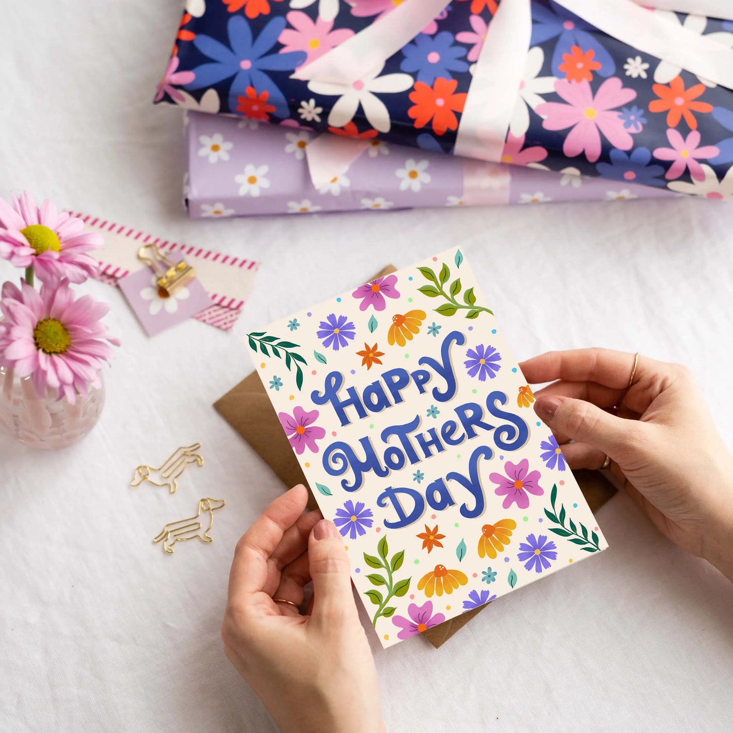 Happy Mother's Day Card | Mum Card | Floral Card