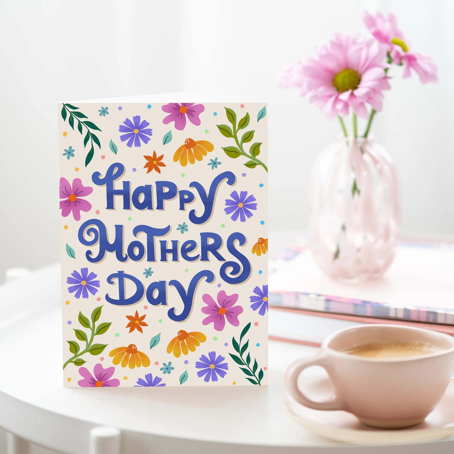 Happy Mother's Day Card | Mum Card | Floral Card