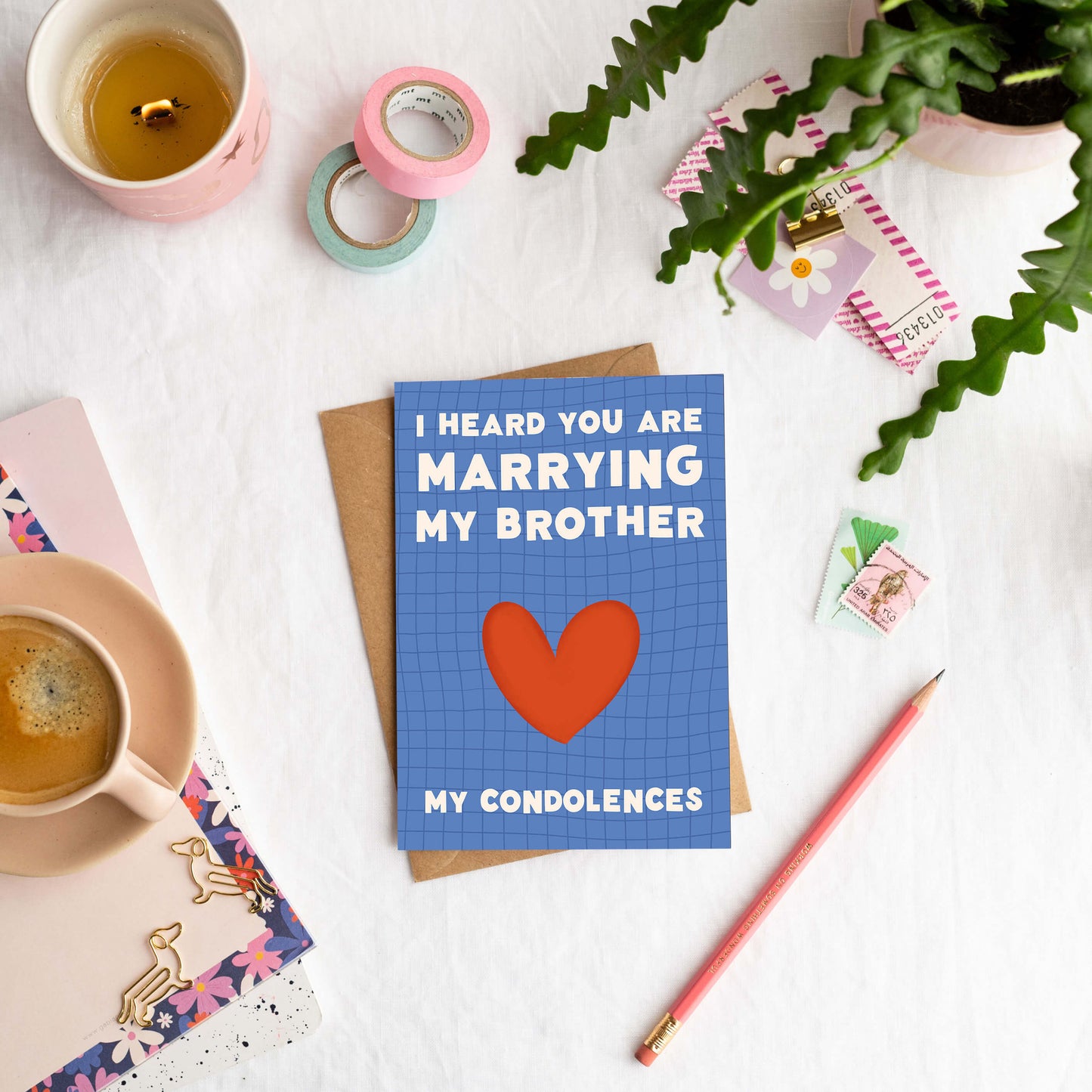 Marrying My Brother Wedding Card | Funny Engagement Cards