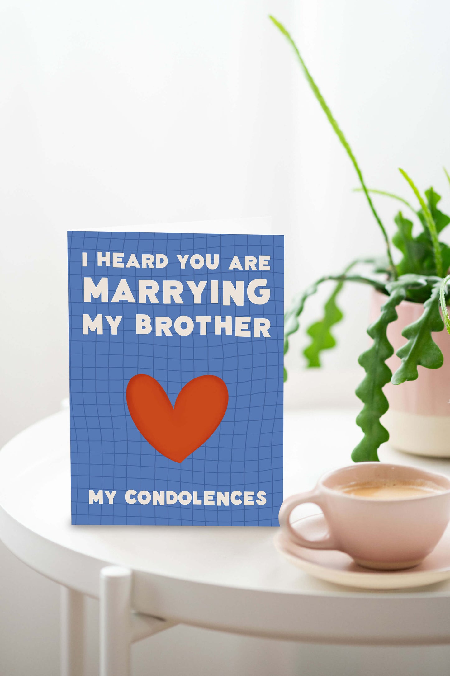 Marrying My Brother Wedding Card | Funny Engagement Cards