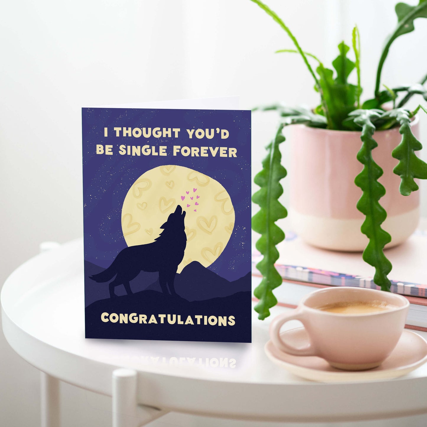 Single Forever Funny Engagement Card | Funny Wedding Cards