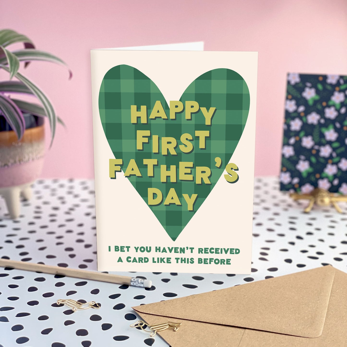 Happy First Father's Day Card | Dad Card | Father's Day Card