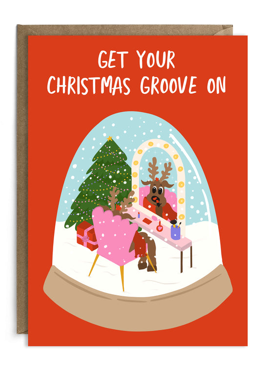 Get Your Christmas Groove On | Christmas Card | Holiday Card