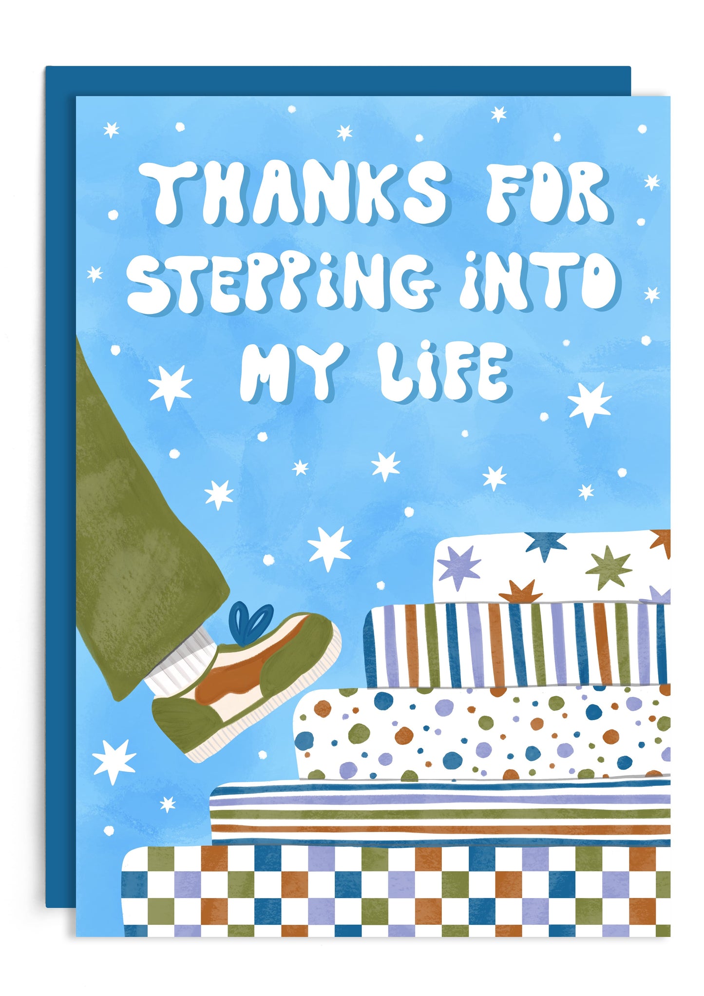 Stepping Into My Life | Step Dad Card | Father’s Day Card