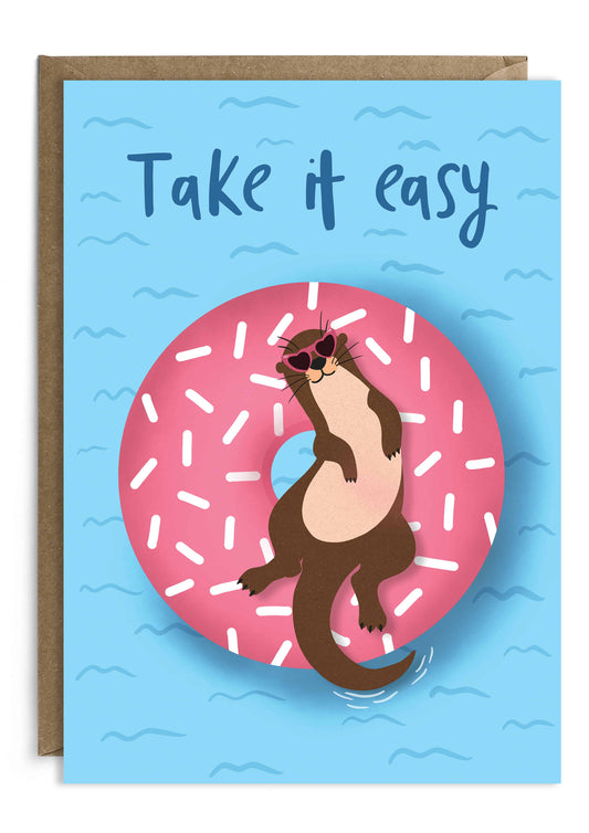 Take It Easy | Retirement Card | Get Well Soon Card | Relax