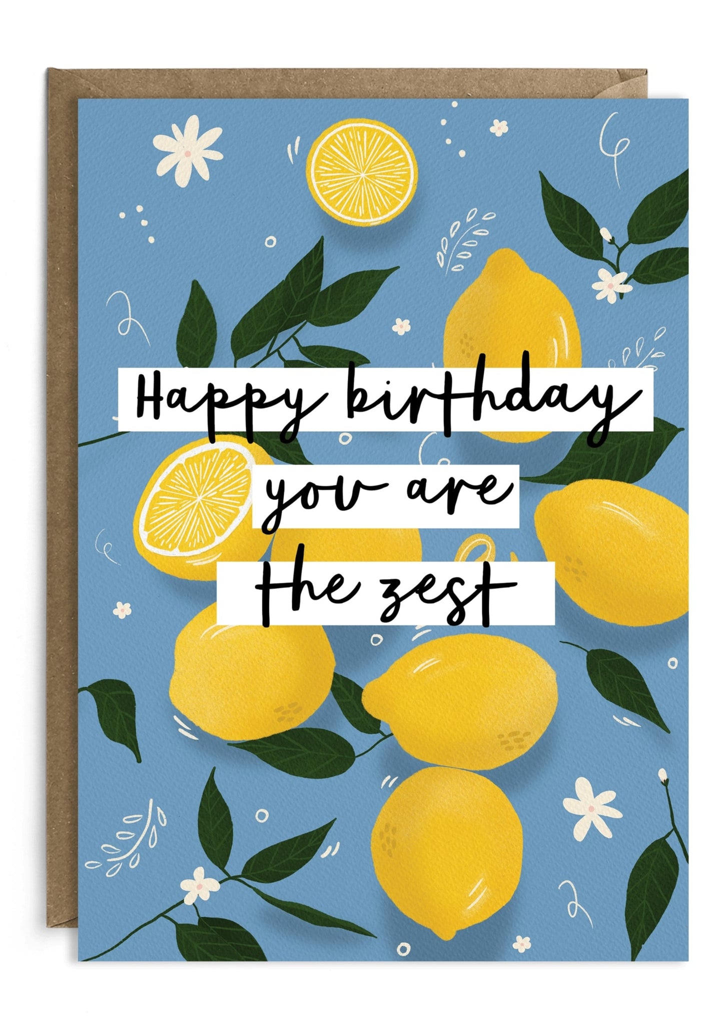 You are the Zest Funny Birthday Card | Pun Birthday Card