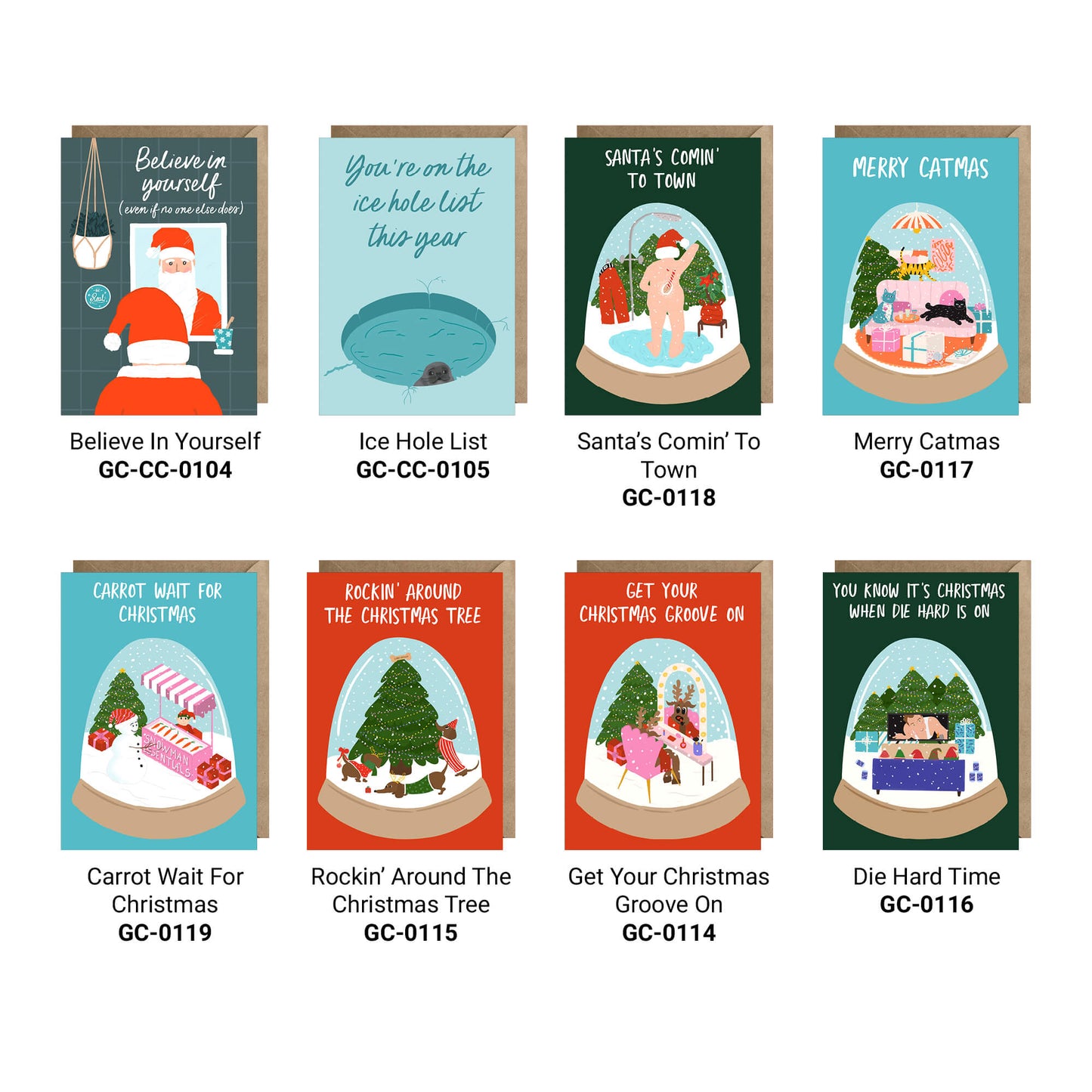 5 Card Christmas Pack