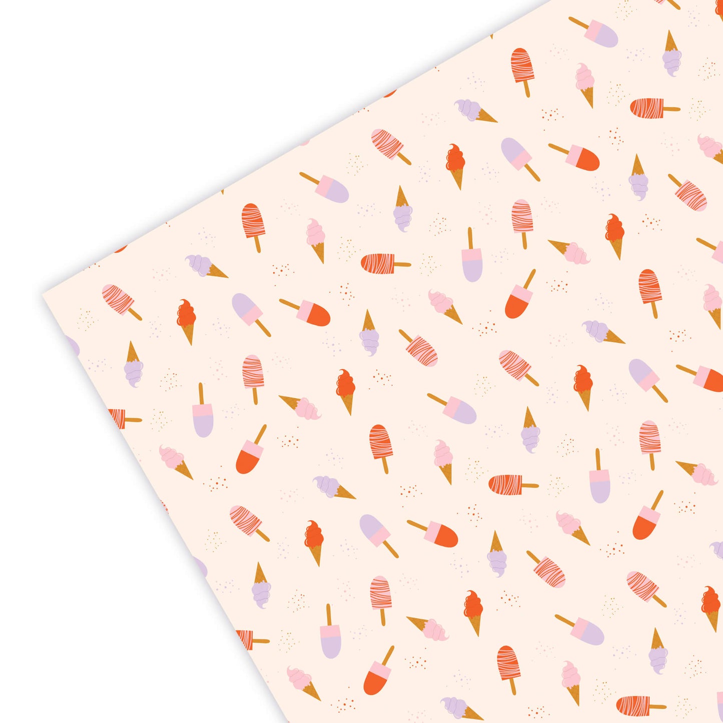 Ice Cream Wrapping Paper