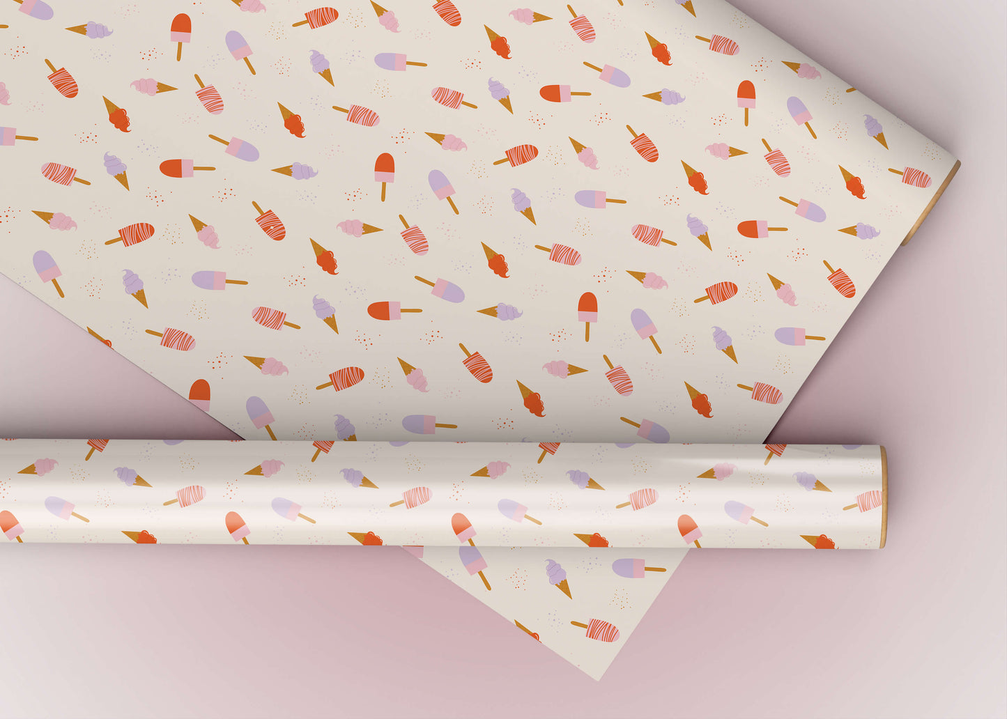 Ice Cream Wrapping Paper