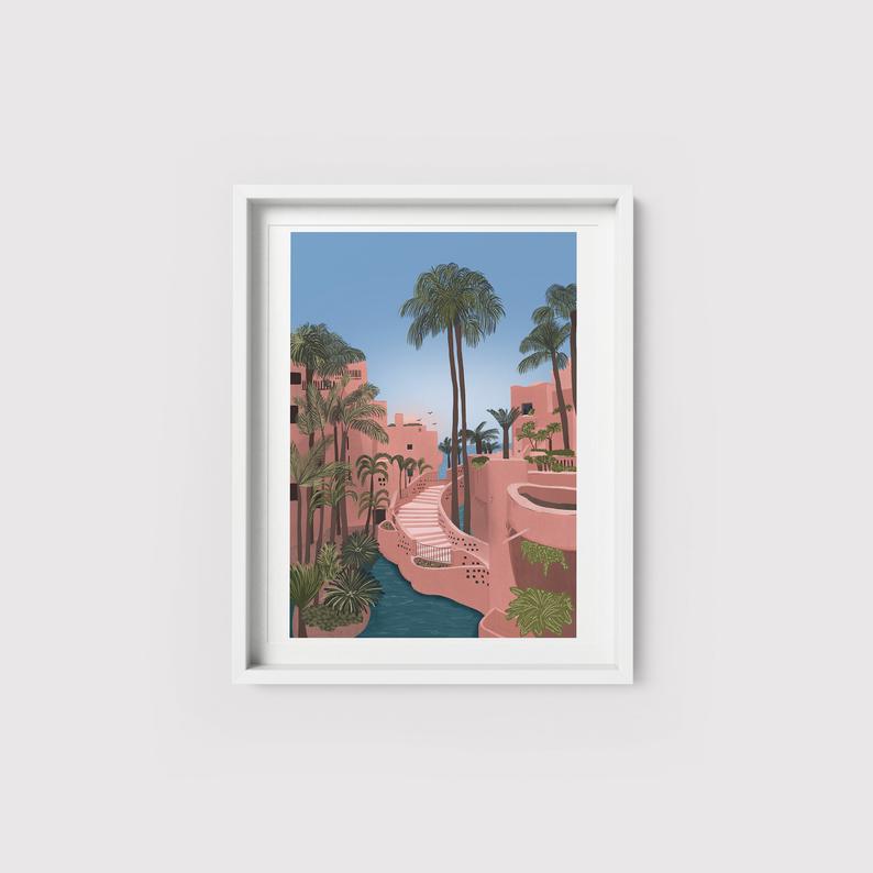 Tenerife Day - City Art Print