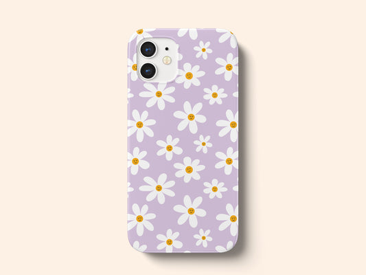 Lilac Daisies Flowers Tough Phone Case