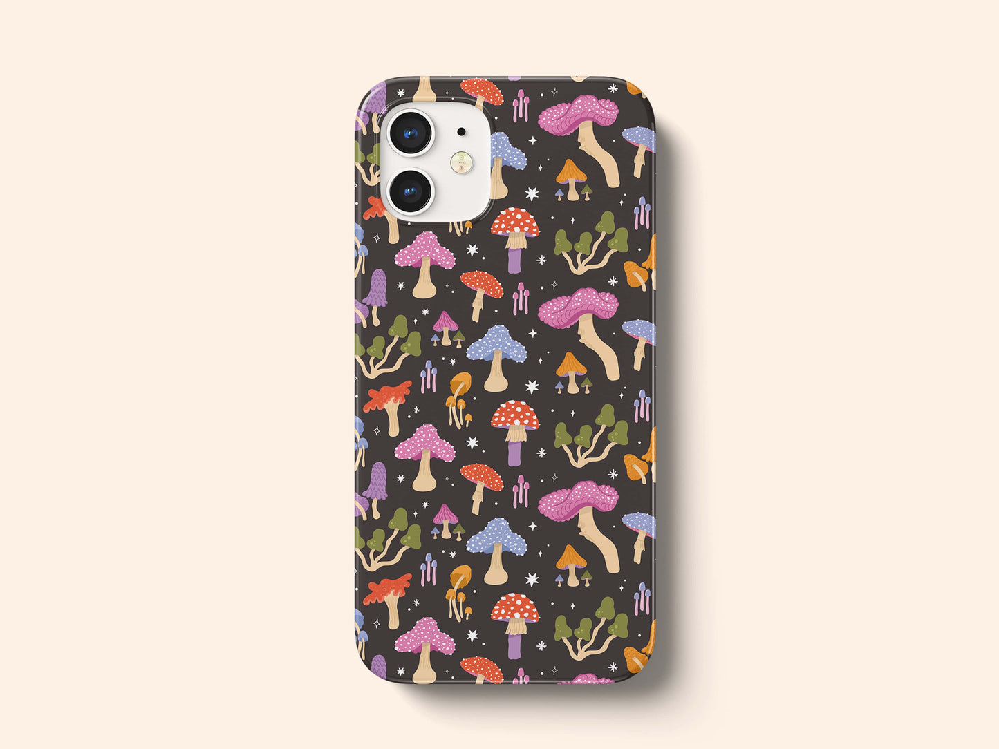 Funky Mushrooms Tough Phone Case